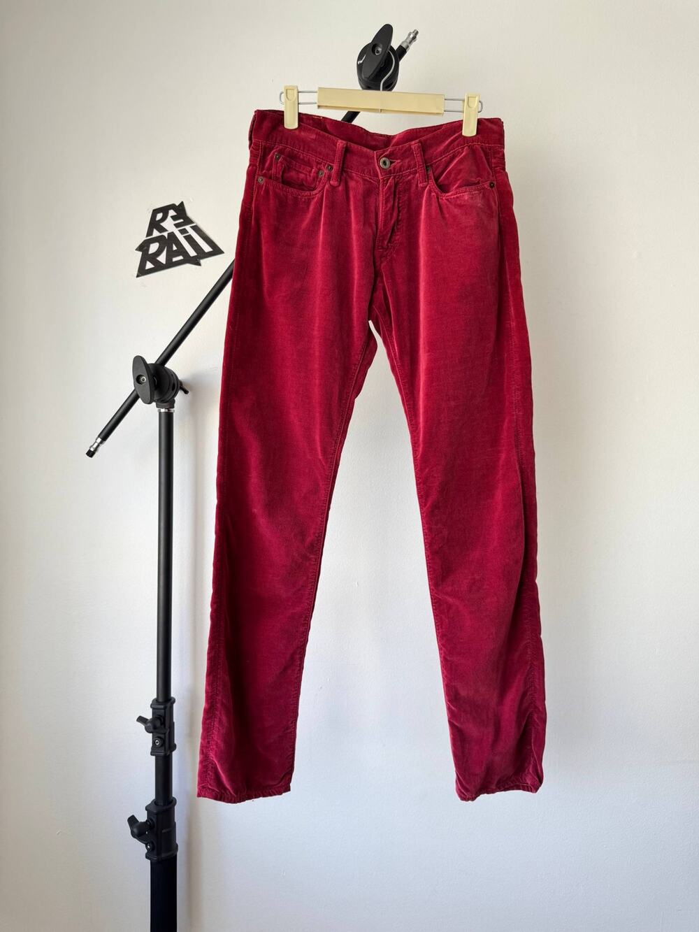 Kapital Corduroy Slim Pants Red Japan
